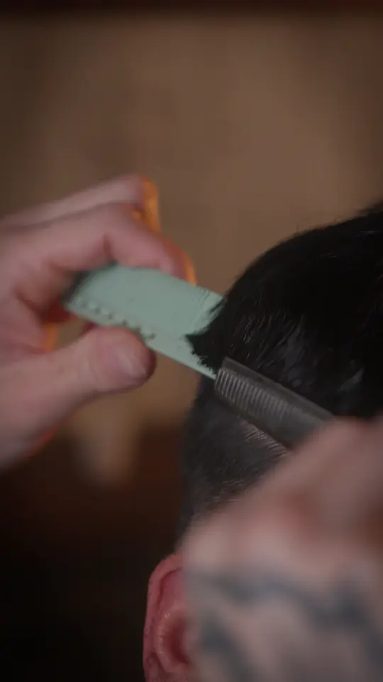 Barbearia — Bastidor